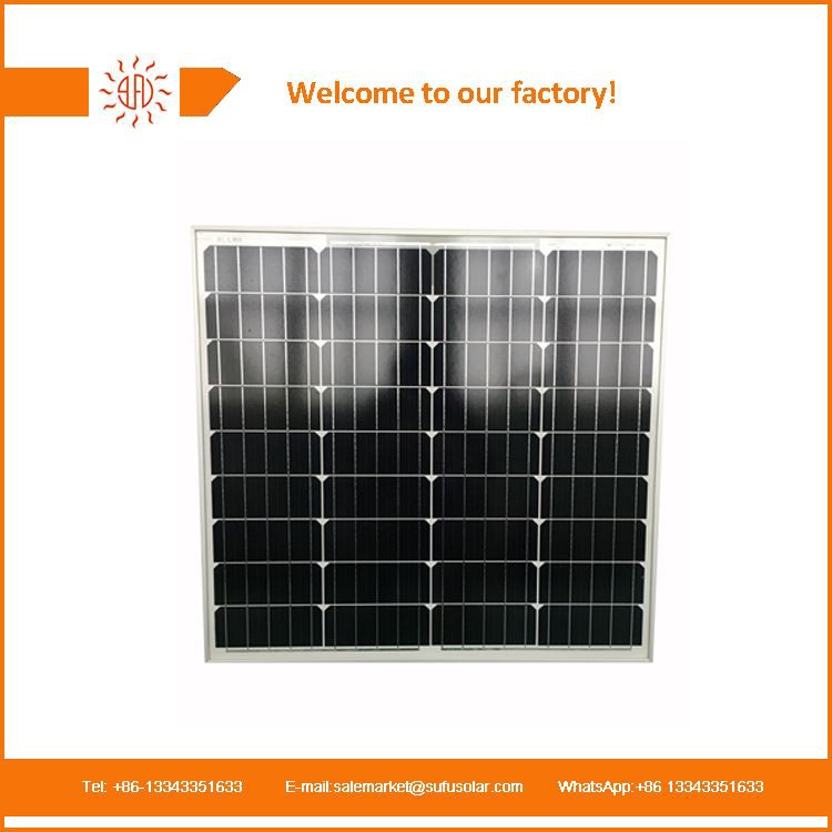 Panel solar monocristalino