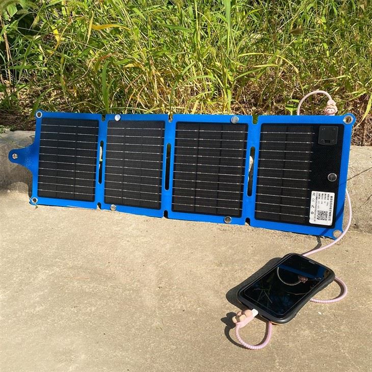 Mini 20 panel solar plegable
